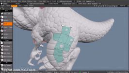 Retopologizing a High Resolution Sculpt for Games in 3D Coat