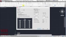 006 Tables آموزش پایه اتوکد2016 AutoCAD