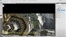 Matte Painting Techniques for Concept Design