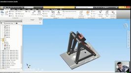 Autodesk inventor animate inventor studio by kamal ...