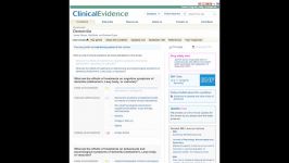 پایگاه اطلاعاتی BMJ Clinical Evidence