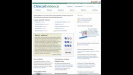 BMJ Clinical Evidence Part 1