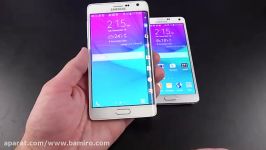 مقایسه Galaxy Note Edge Note 4 بامیرو