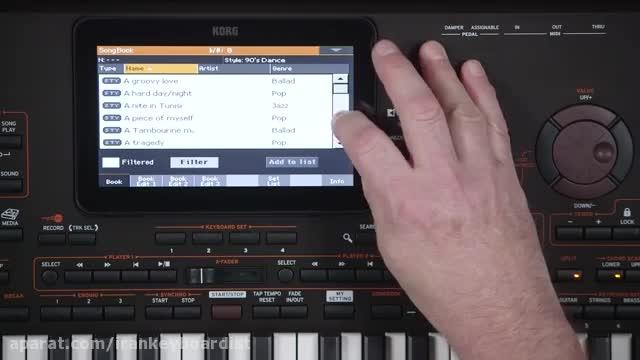 Pa4X Video Manual Part 7 SongBook