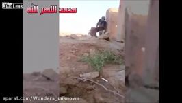ترفند سرباز عراقی برای فرار تیررس تک تیرانداز داعش