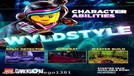 انیمیشن معرفی قابلیت wildstyle در بازی lego dimensions