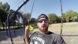 پرتاب توپ کوچک  Dude Perfect