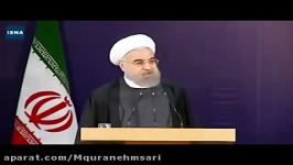 سخنرانی روحانی در بازدید ستاد انتخابات کشور