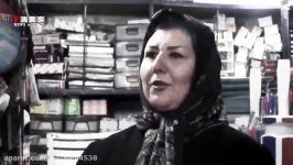 زنی آهنگری می کند مادری جنس فولاد