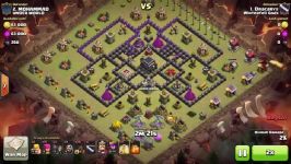 Clash of Clans  TH9  GoHo  War 104 vs UNDER WORLD 