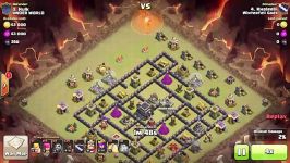 Clash of Clans  TH9  Full Hog  War 104 vs UNDER WORL