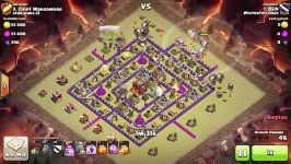 Clash of Clans  TH10  LavaLoon  War 105 vs star wars