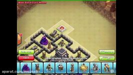 base town hall 7 clash of clanswarunti dragon