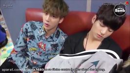 VOSTFR BANGTAN BOMB Sleeping Baby bothered with Jin