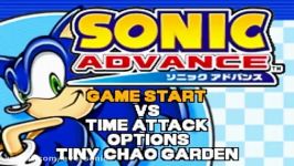 گیم پلی کوتاه بازی Sonic Advance + لینک دانلود بازی