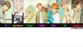 BTS Butterfly Lyrics Rom.Eng Color Coded
