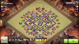 Clash of Clans  TH9  GoHo  War 108 vs Iranian Wolfs