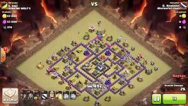 Clash of Clans  TH9  GoHo  War 108 vs Iranian Wolfs