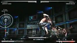 MKX  Johnny Cage Fisticuffs  0 and 1 Meter Combos