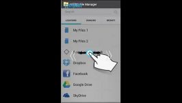 اپلیکیشن ASTRO File Manager Overview