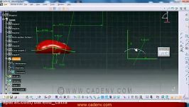 آموزش ساخت موس کتیا Mouse with Catia  قسمت 4