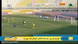 خلاصه بازی استقلال خوزستان ۱ ۱ سپاهان