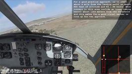 آموزش 4 DCS UH 1H Huey in game training  Landing