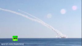 شلیک موشک زیردریایی روسی به تروریست های سوریه
