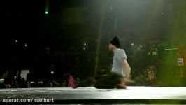 بتل فوق العاده زیبای بریک دنس ۲۰۱۵ bboy Lil g Vs Kapu