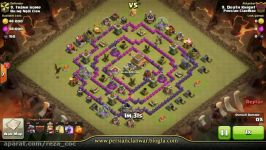 Clash of Clans  3 Stars Attack TH8  Full Dragon