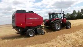 MF 163F 169V Round Baler