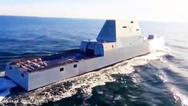 اولین سفر دریایی ناوشکن رادار گریز USS Zumwalt DDG 1000