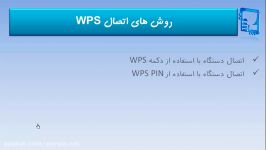 اتصال به روتر مودم ADSL قابلیت WPS