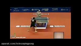 مسابقه پینگ پنگ دختر شماره 1 پینگ پنگ ایران ندا شهسواری