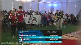 B.Gellenthien v S.Pagni – Compound Men’s Bronze Final