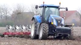 Ploegen met New Holland T8.330