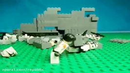 lego star wars the clone wars battle stop motion