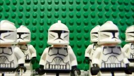 Lego Star Wars Clone War Stop motion Mini Movie