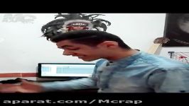 اجرای زنده رضا بحران برای امسی رپ Reza Bohran Mc Rap