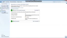 آموزش قرار دادن برنامه در فایروال ویندوز7
