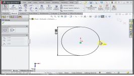 نحوه گسترش استوانه در سالیدورک SolidWorks 