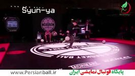 صحنه های برتر قهرمانی فوتبال نمایشی جام FREESTYLE FES