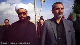 مرحوم آقای انصاری در عزاداری وادی رحمت مهربان