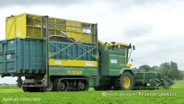 Ploeger MKC 2TR  Peterselie maaien  Mowing parsley 