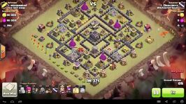 Clash of Clans  TH9  GoHo  War 97 vs the last king 