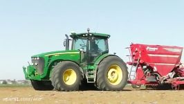 John deere 8345r+ kverneland accord DG 12000