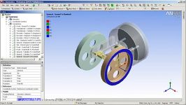 تحلیل گذرای دینامیکی در نرم افزار Ansys Workbench