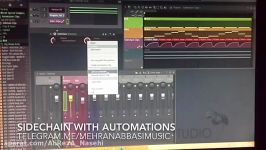 مهران عباسی  سایدچین ولوم در FL Studio