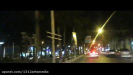 Damghan streets in night time laps