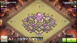 Clash of Clans  TH8  GoVaLo  War 114 vs BD 4EVER  R